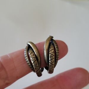 Lia Sophia Cuff/Hoop Earrings